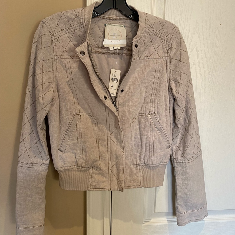 Anthropologie bomber jacket XS